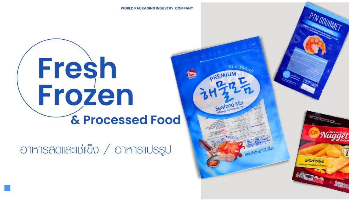 อาหารสดและแช่แข็ง-อาหารแปรรูป